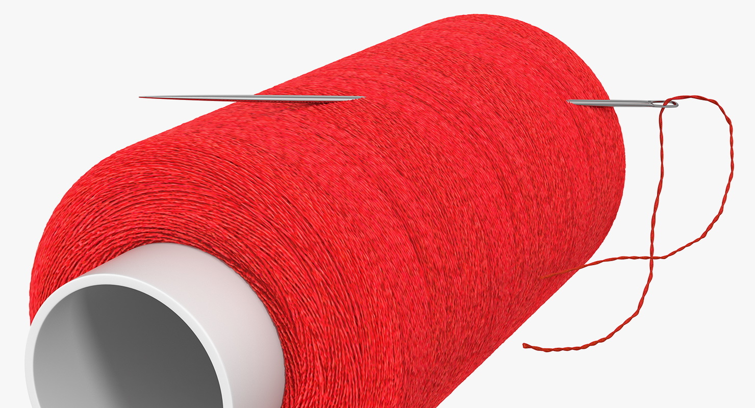 3D model small sewing thread needle TurboSquid 1407590