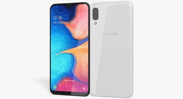 Realistic Samsung Galaxy A20e 3d Model Turbosquid 1407445
