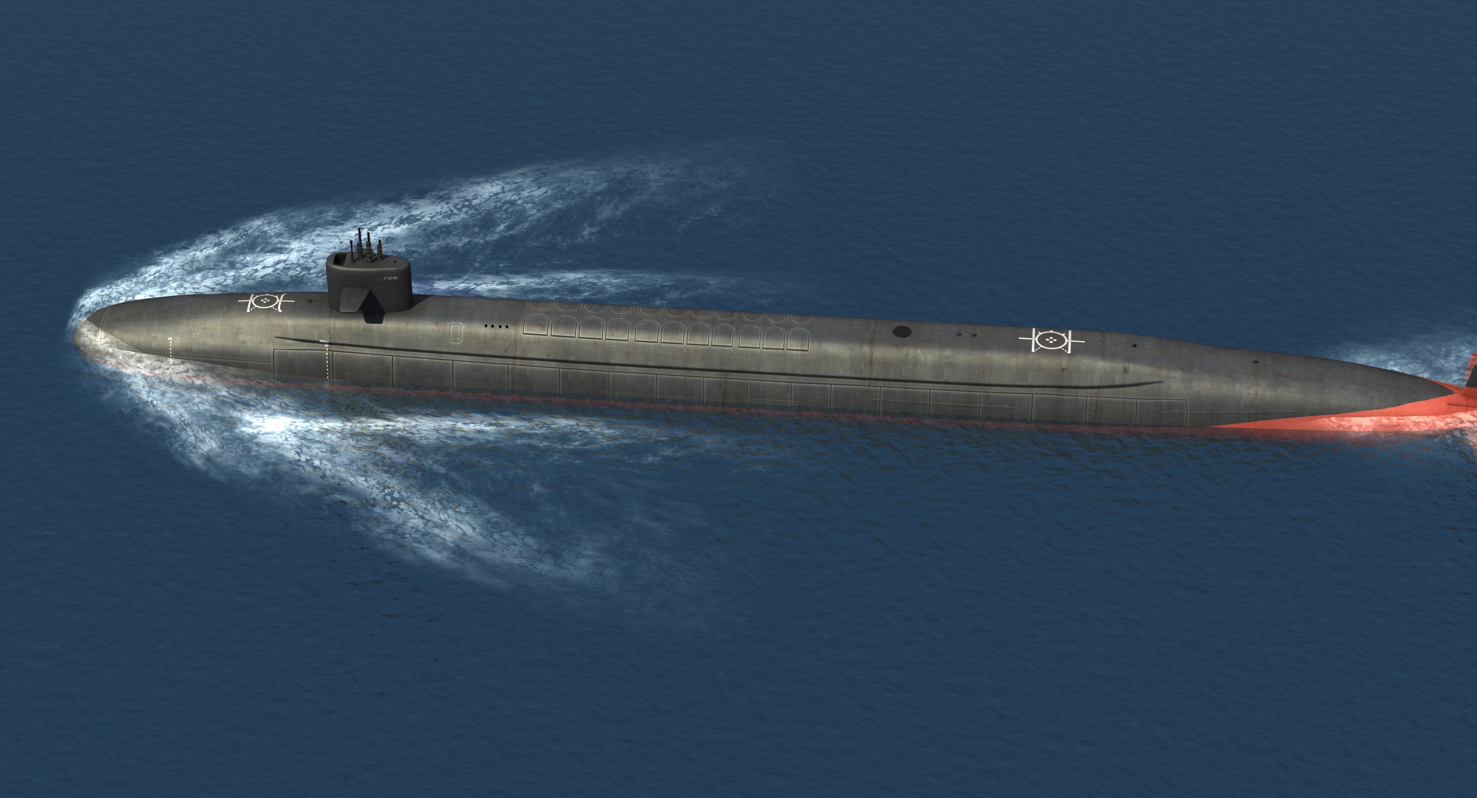 Ohio class submarine 3D model TurboSquid 1407510