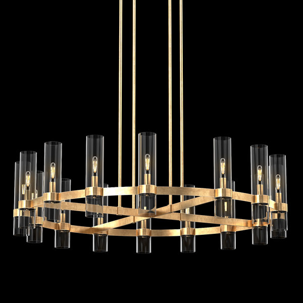 3D ravelle chandelier 48 rh - TurboSquid 1407500