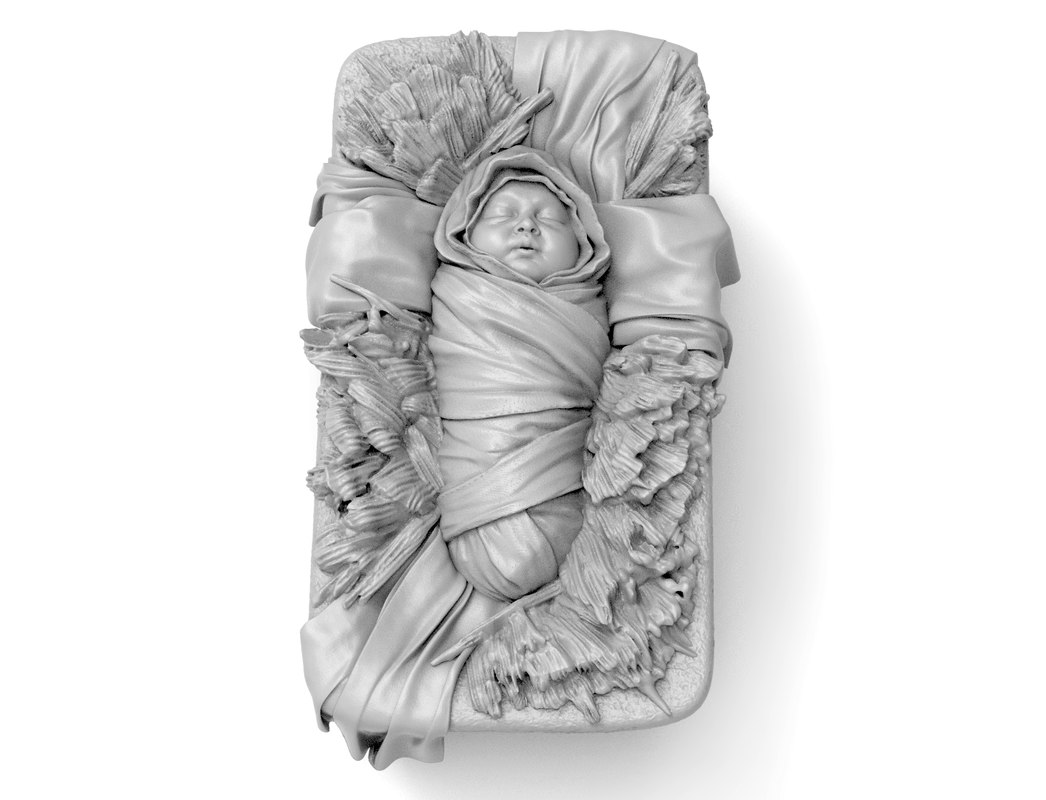 Baby jesus christ crib 3D TurboSquid 1407520