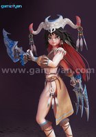 Nia  Beautiful 3D Character Animation Model By GameYan Animation Production Companies