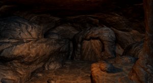 modular cave kit 3D model