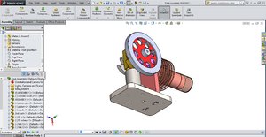 3D stirling engine