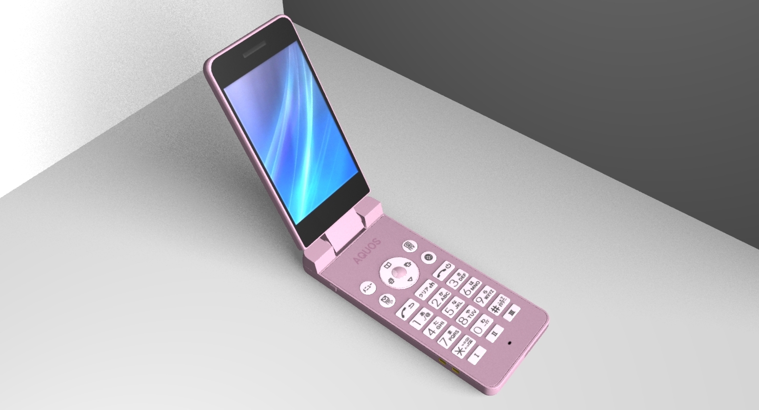 Low Poly Flip Phone 3D Models for Download | TurboSquid