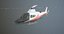 3D aw109 helicopter trekker