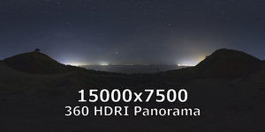 HDRI Night sky