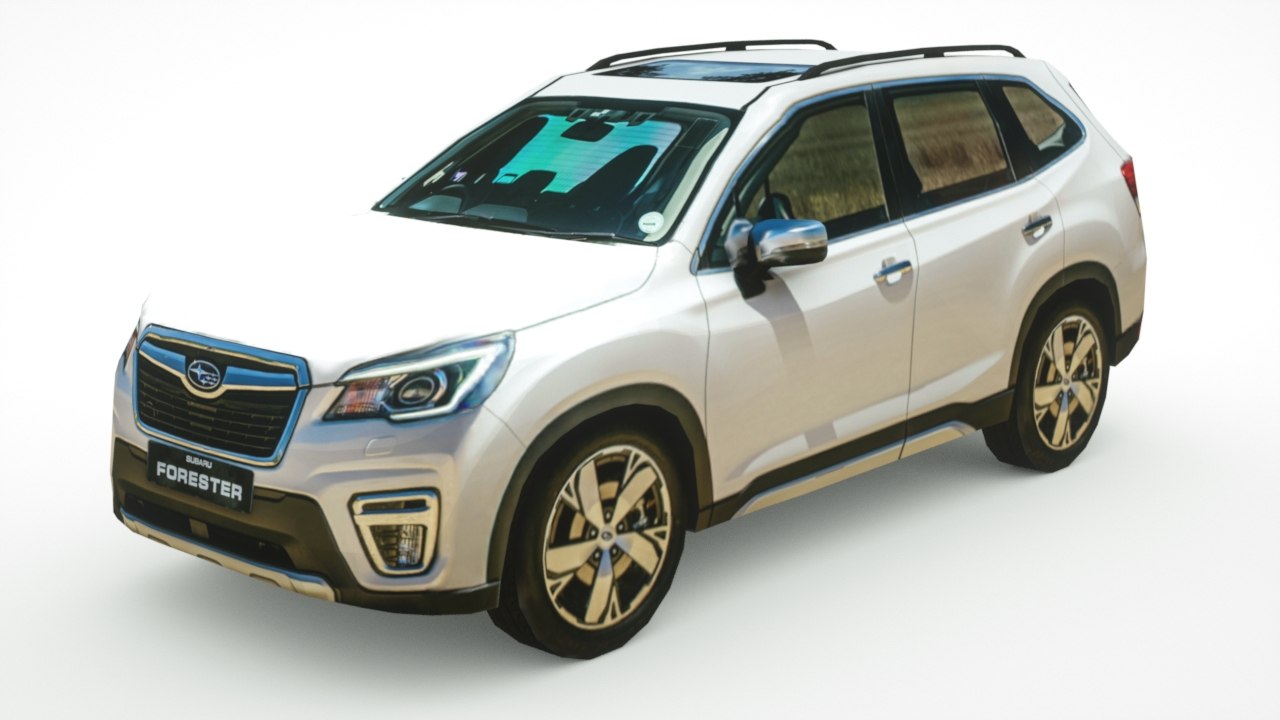 Subaru forester 3d model