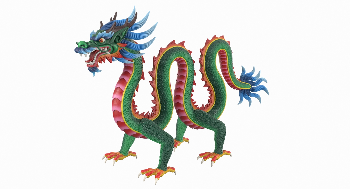 3D chinese dragon rig clr model - TurboSquid 1408071