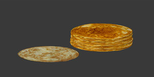3D model pancakes