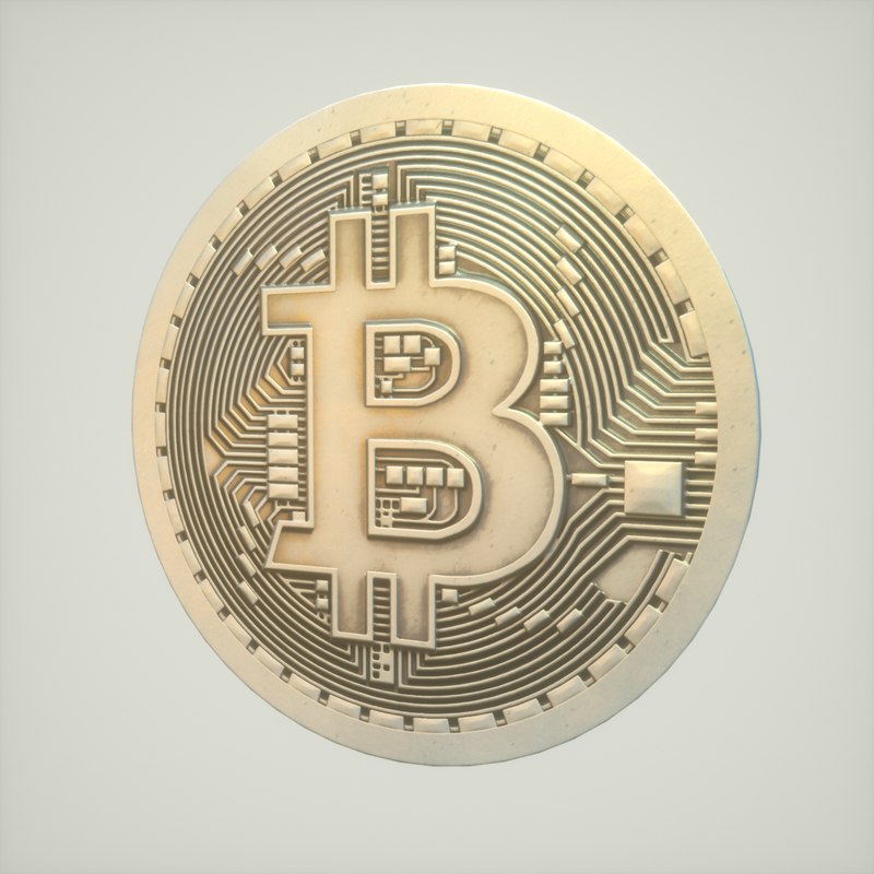 3D 4k Bitcoin Model - TurboSquid 1408234