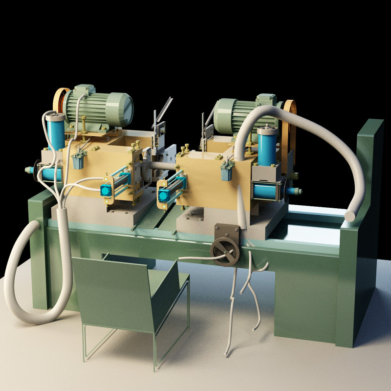 Lathe 3D model TurboSquid 1408225