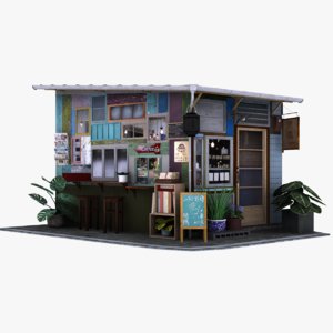 old store 3D model