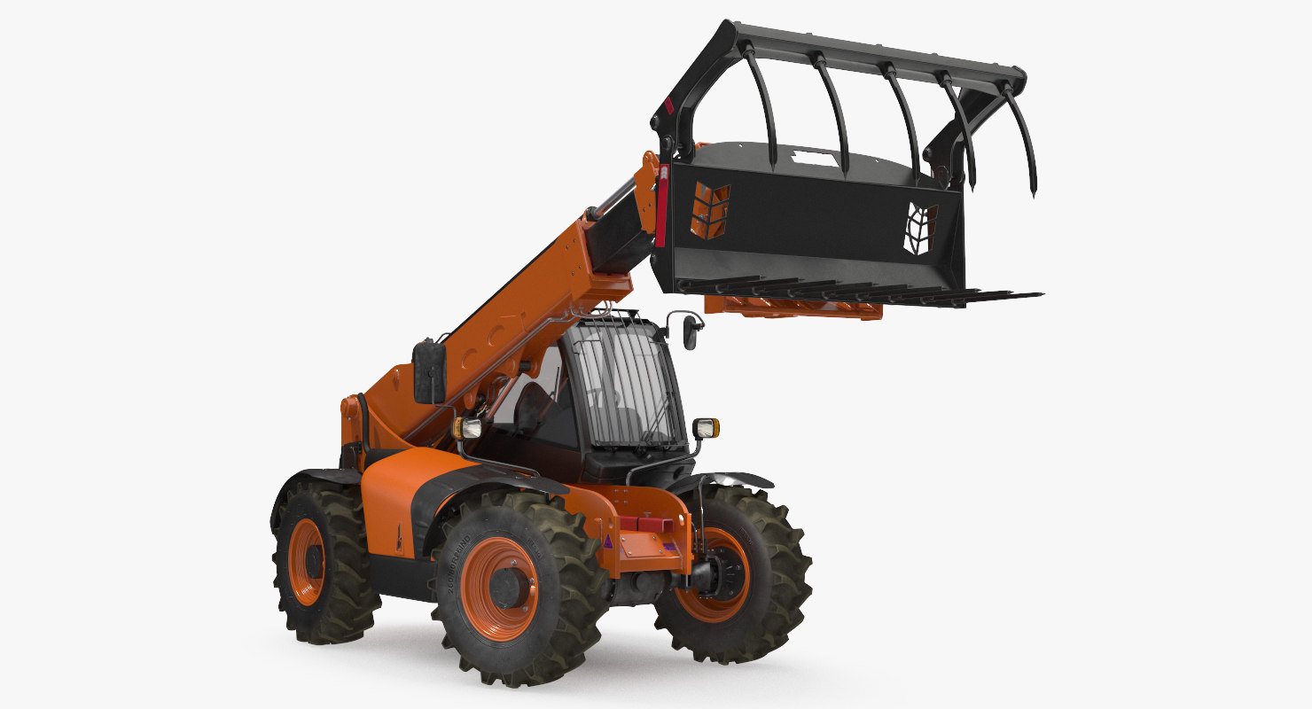 텔레스코픽 텔레 핸들러 포크 리프트 일반 리지드 3D 모델 - TurboSquid 1408269