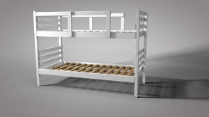 Bunk Beds White Gloss