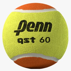 3D realistic tennis ball