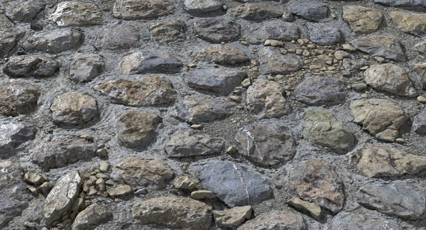 3D Cobblestone Scanned Tiled Model - TurboSquid 1408670