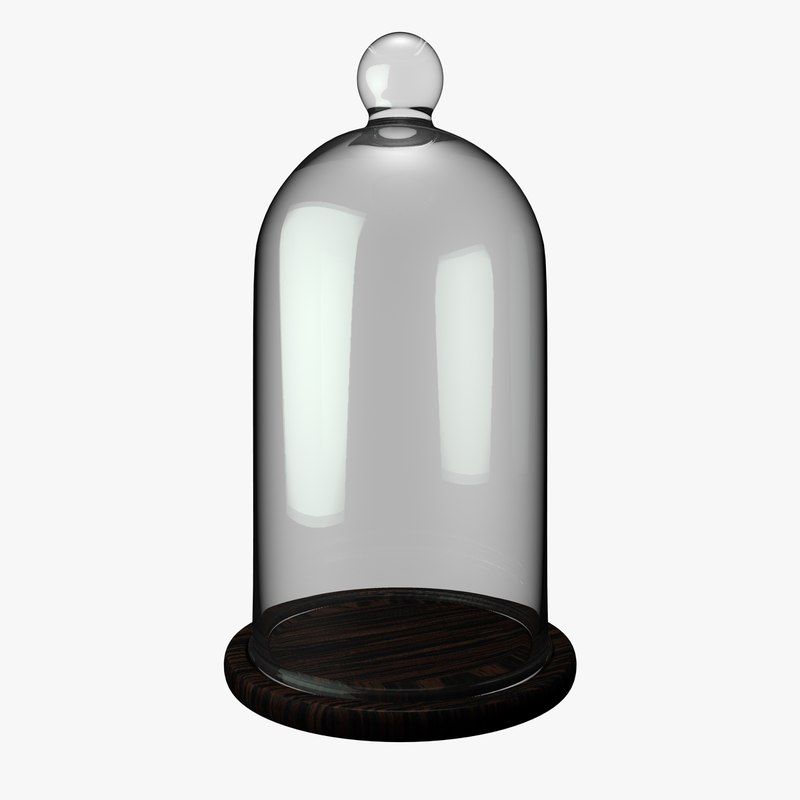 Antique bell jar 3D TurboSquid 1408715