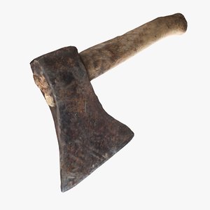 axe ax worn 3D model