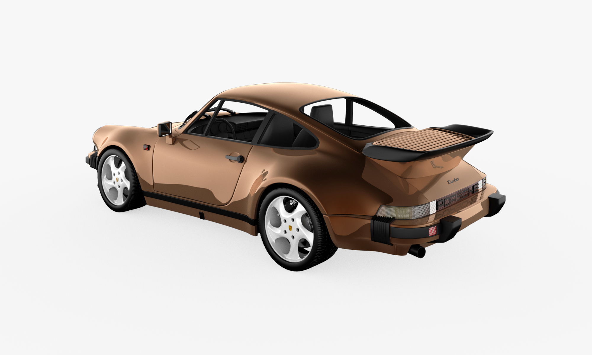 3d model car rendered