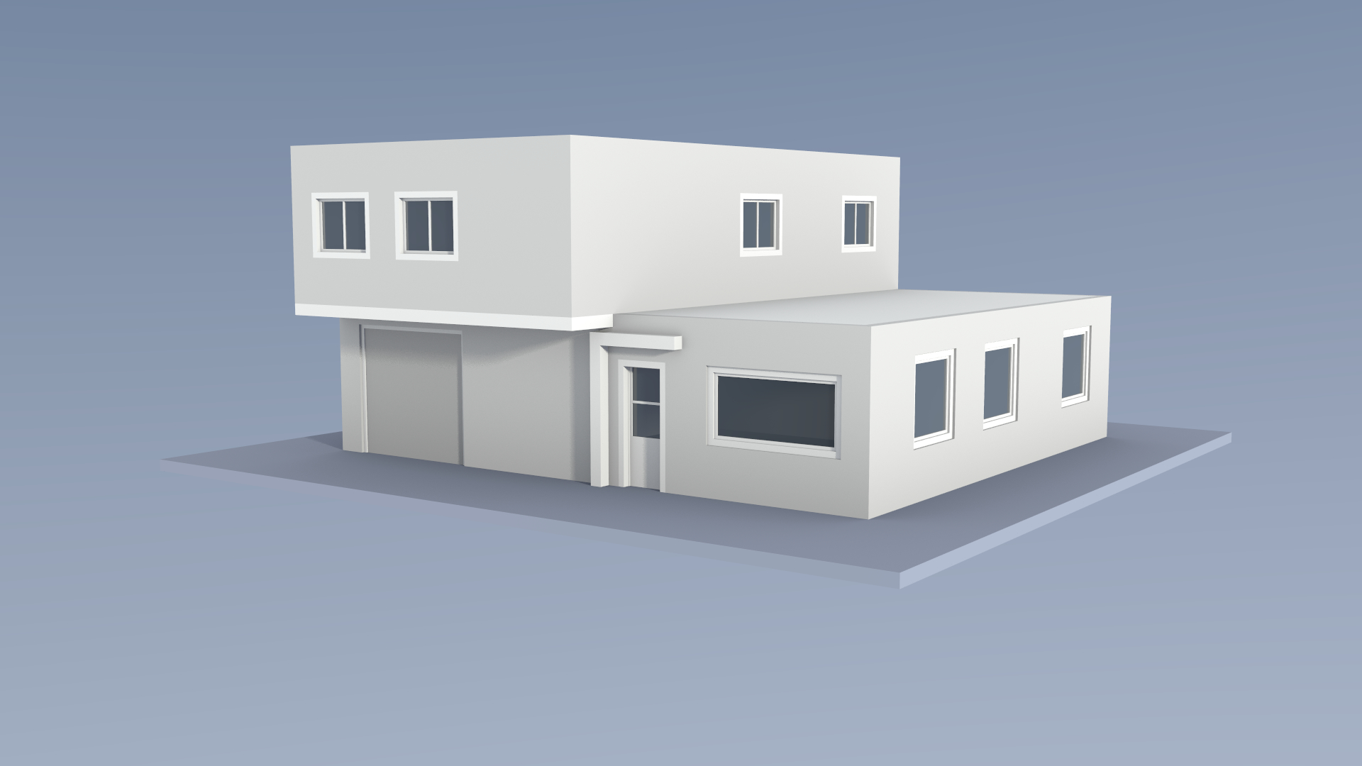 10个装3d内部现代住宅3d模型