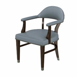 chair dining arm 3D model