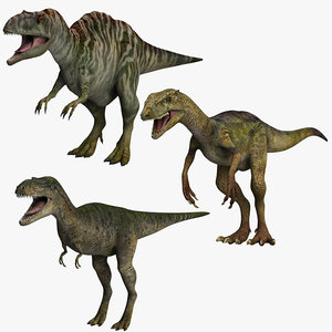 3D dinosaurs dino