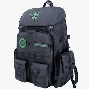 3D model razer backpack