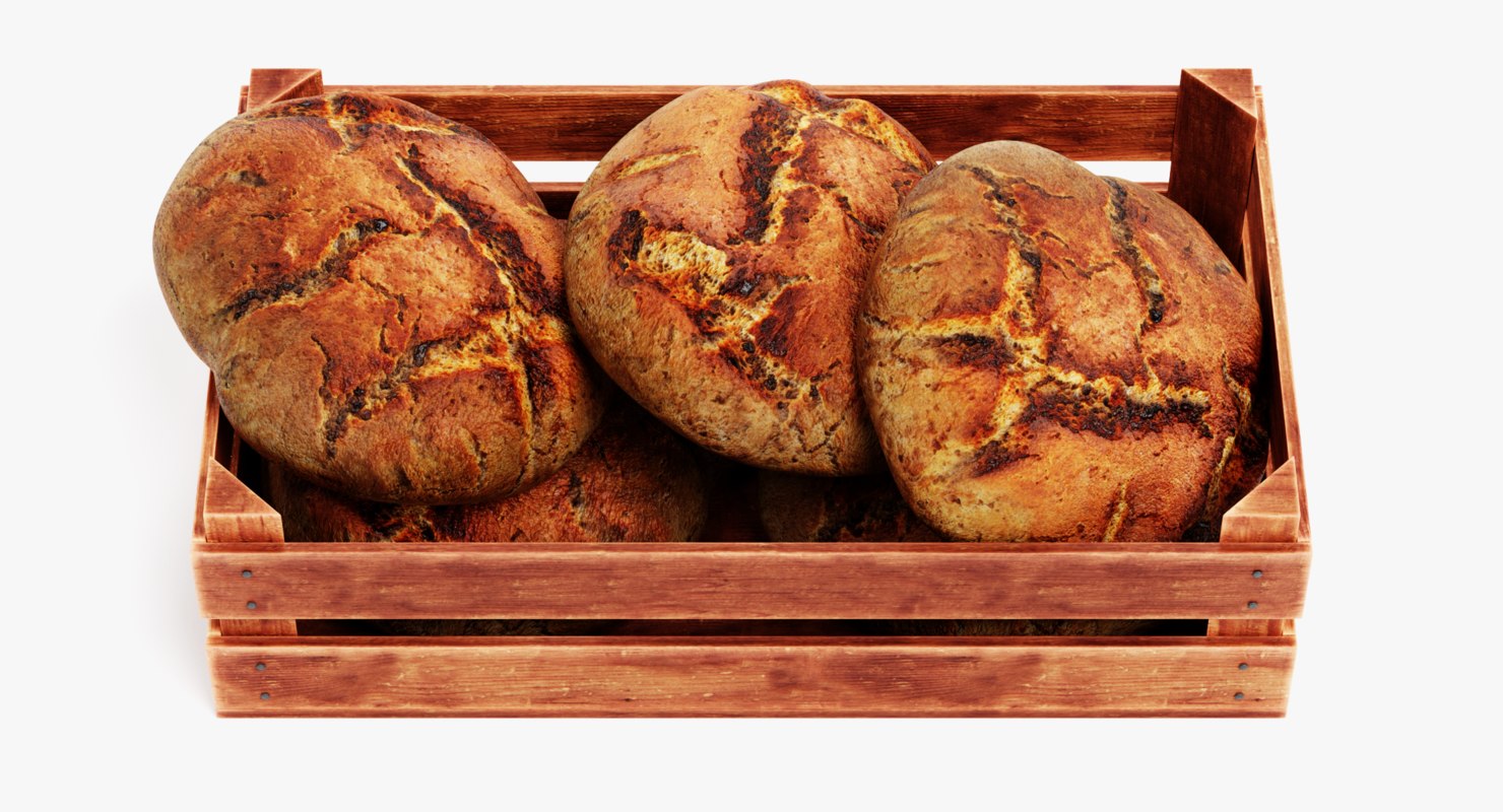 3d simulation bread