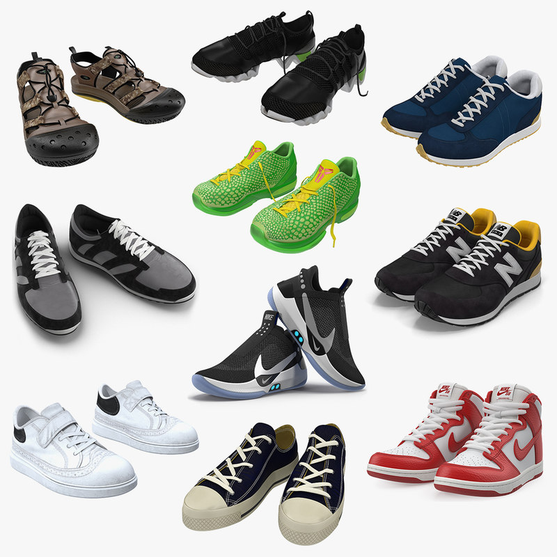 mini 3d sneakers