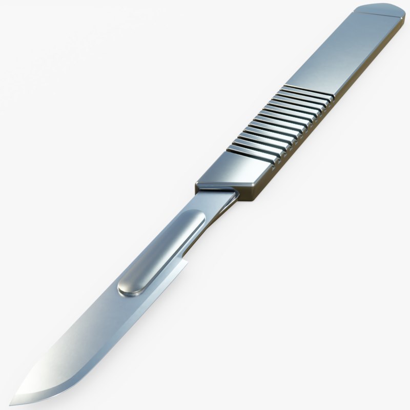 Scalpel Science 3d Model Turbosquid 1409882