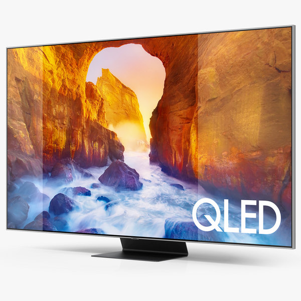 3d Model Samsung Q90r Qled Smart Turbosquid