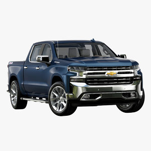 2019 chevrolet silverado ltz 3D