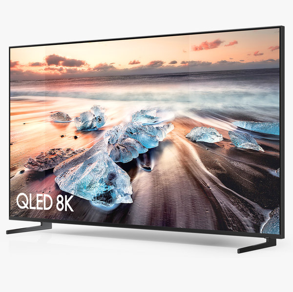 Samsung Q900r Qled Smart 3d Model Turbosquid