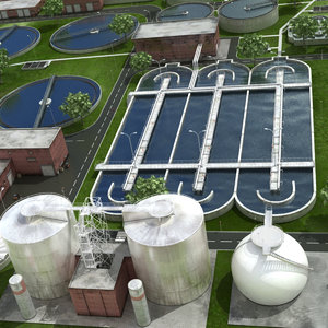 realistic water treatment plant model