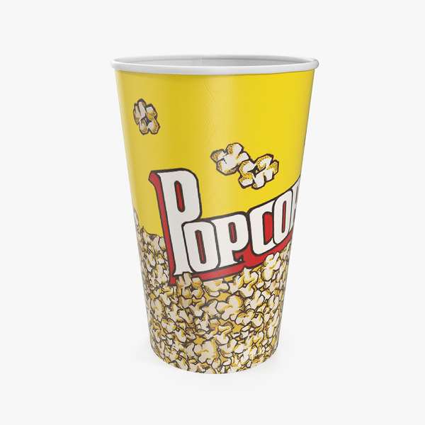 Popcorn 3D Models for Download | TurboSquid