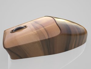 wooden mouse 1 3D