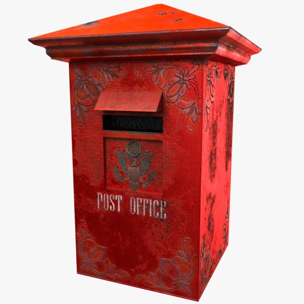 Letter Box 3D Models for Download | TurboSquid