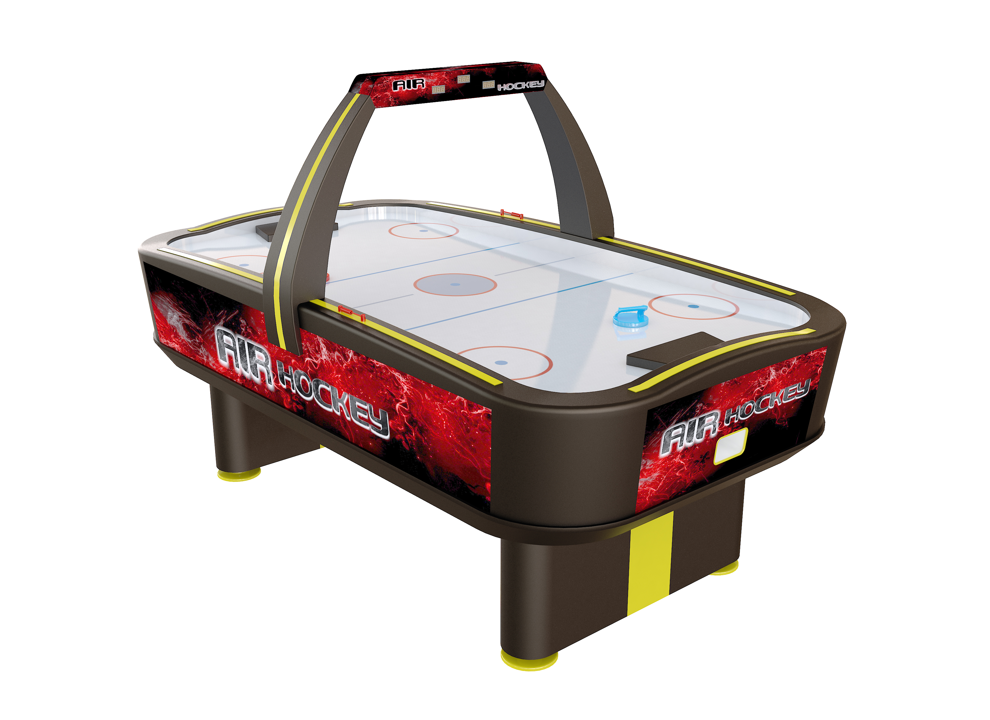 Air Hockey Table 3d Turbosquid 1410581