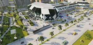 shopping block transformation mall 3D