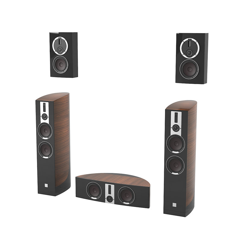 3D dali speakers set TurboSquid 1410832