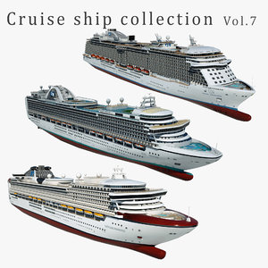 3D cruise ships