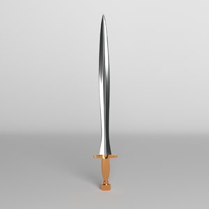 greek sword 3D model