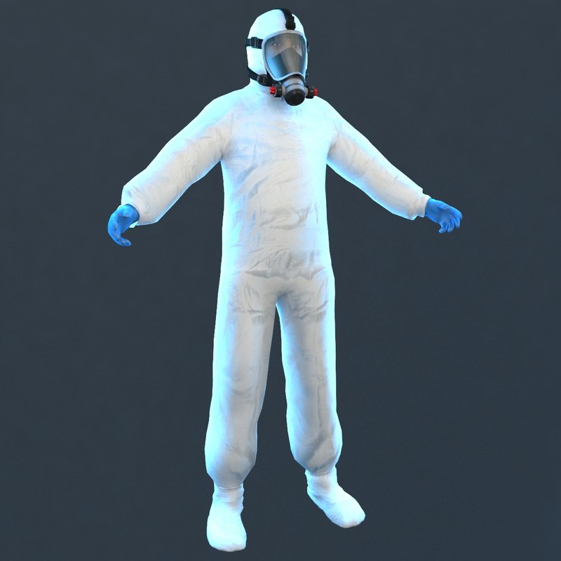 3D model hazmat worker - TurboSquid 1411099