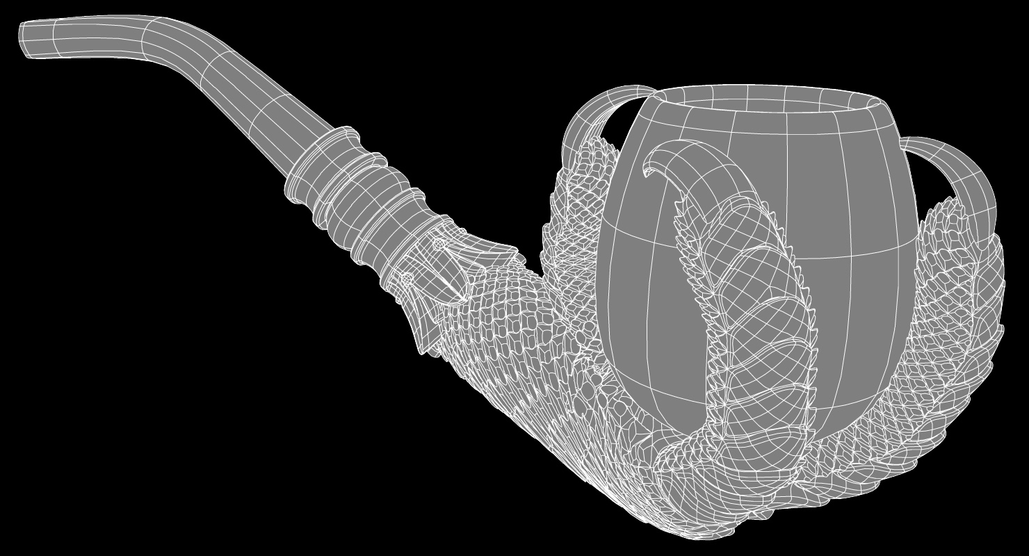 3D model smoking pipe - TurboSquid 1411183