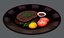 3D steak01 food