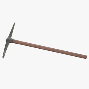 3D pick axe pickaxe