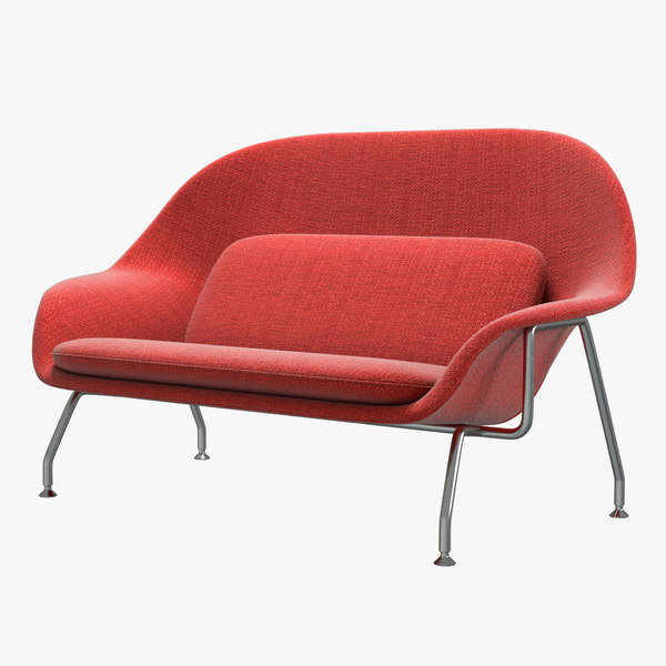 3d Knoll Saarinen Womb Sofa Model, Knoll Outdoor Furniture Revit