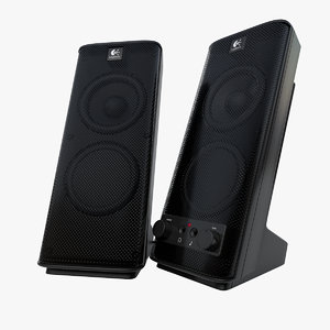 3d logitech x 140 speakers model