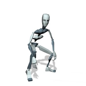 Mocap creature wolf idle breathing T01